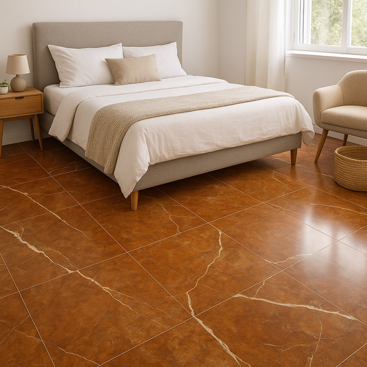Grander Lucido Quipar Satin Texture Matte Porcelain Tile - 80x80 - 1.92/3