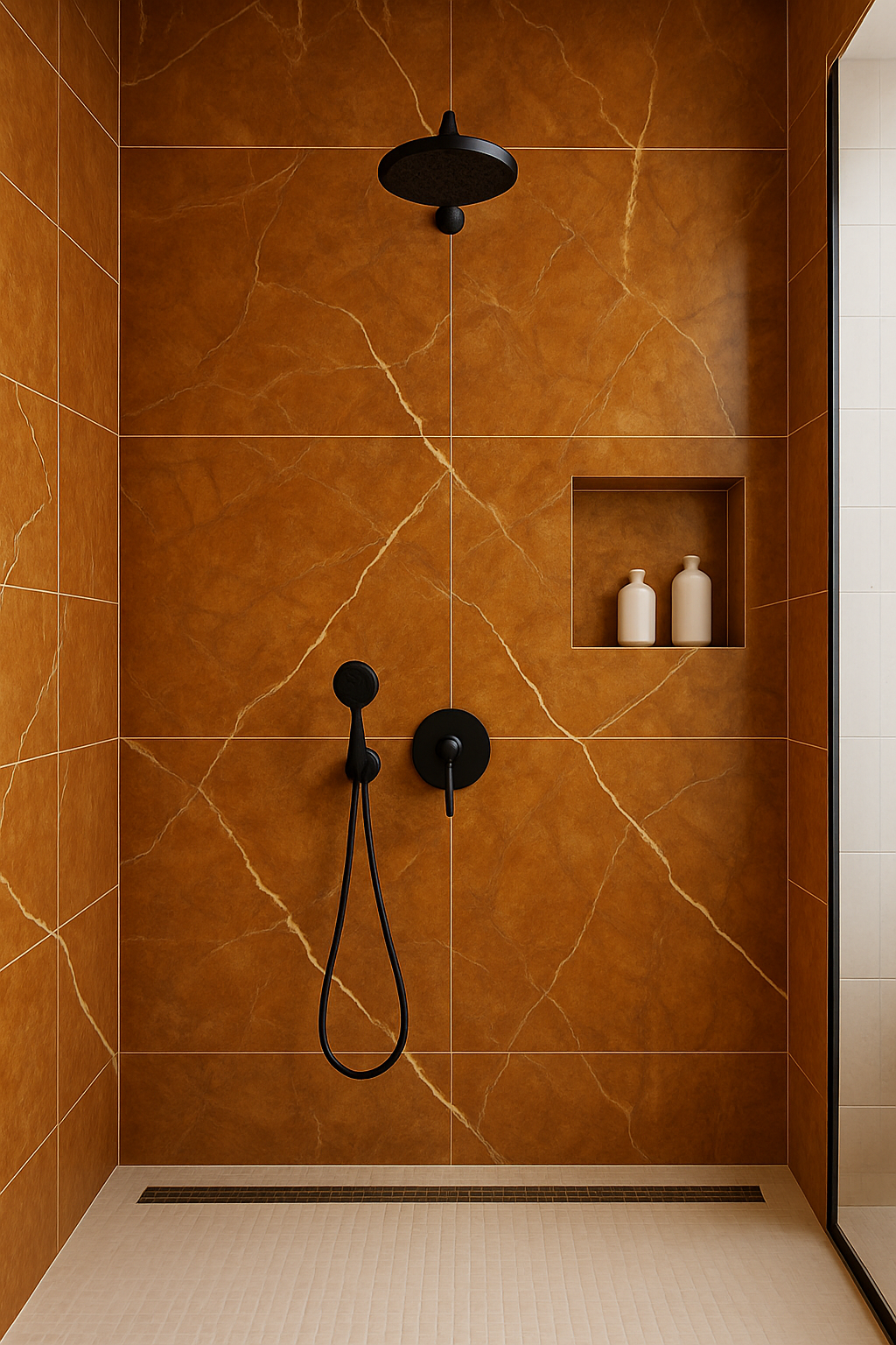 Grander Lucido Quipar Satin Texture Matte Porcelain Tile - 80x80 - 1.92/3