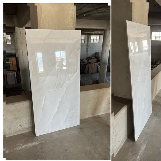 OrealPak OR714023 Beige/Wht Gloss Porcelain Tile - 70x140 - 1.96/2