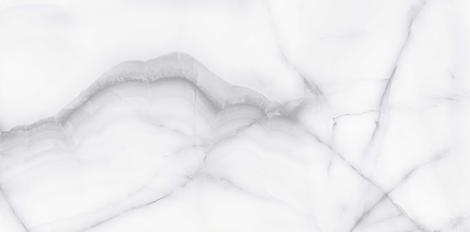 OrealPak OR714011 Grey White Gloss Porcelain Tile - 70x140 - 1.96/2