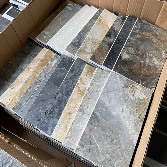 Buying Tiles Remotely Through Sampling