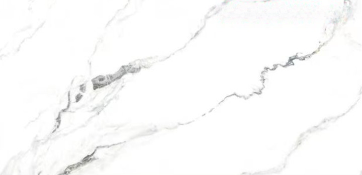 Alex  Cracker White Gloss Porcelain Tile - 75x150 - 2.25/2