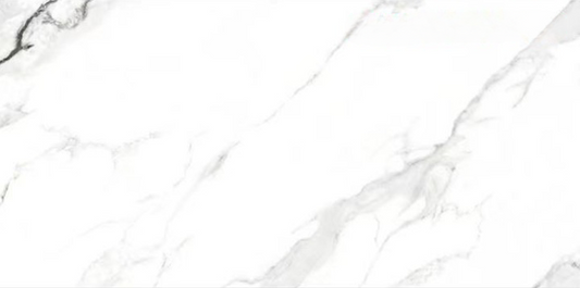 Alex  Cracker White Gloss Porcelain Tile - 75x150 - 2.25/2