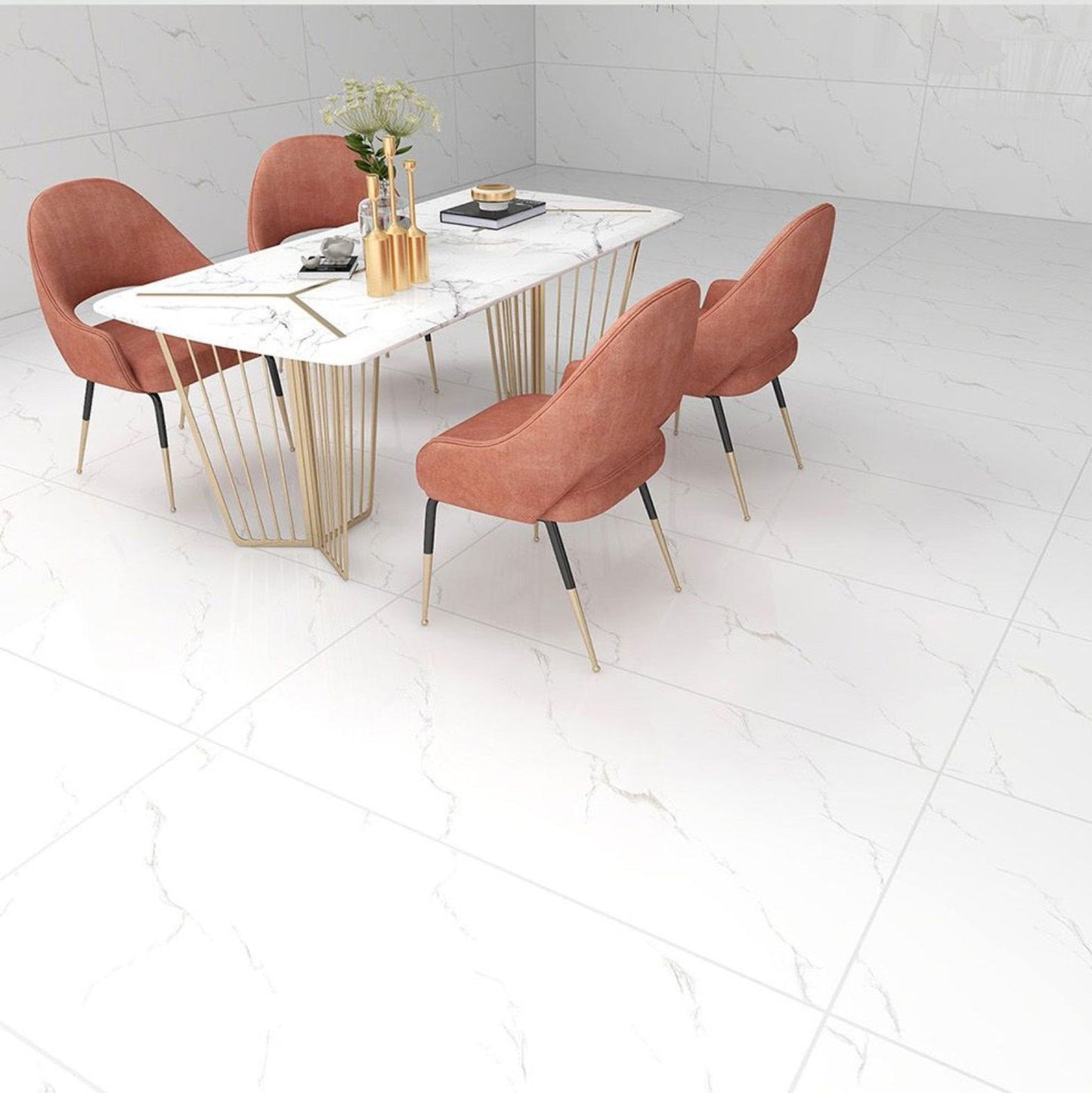 Time L12003 (Multi Face) Gloss Porcelain Tile - 60x120 - 1.44/2