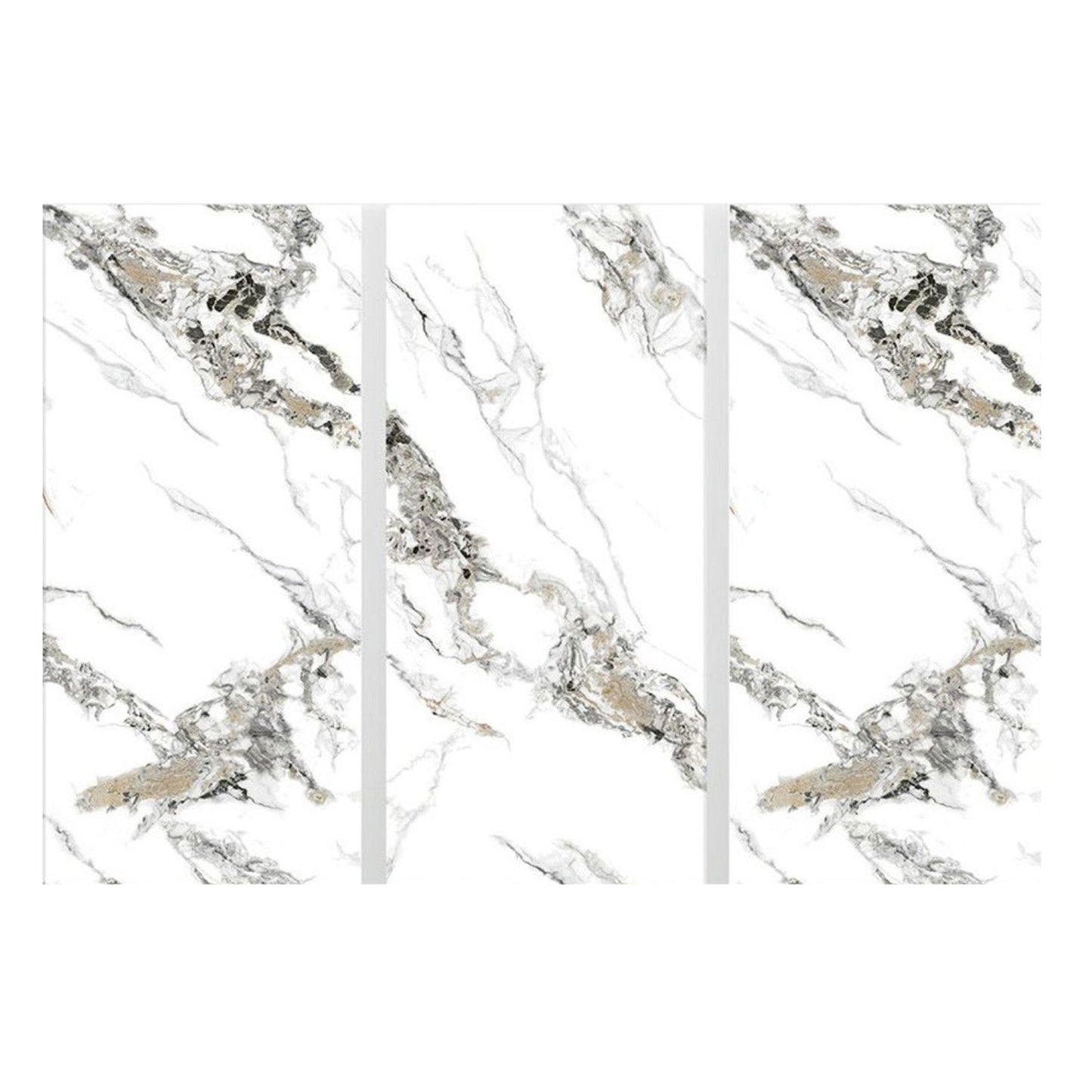 Time L12045 (Multi Face) Gloss Porcelain Tile - 60x120 - 1.44/2