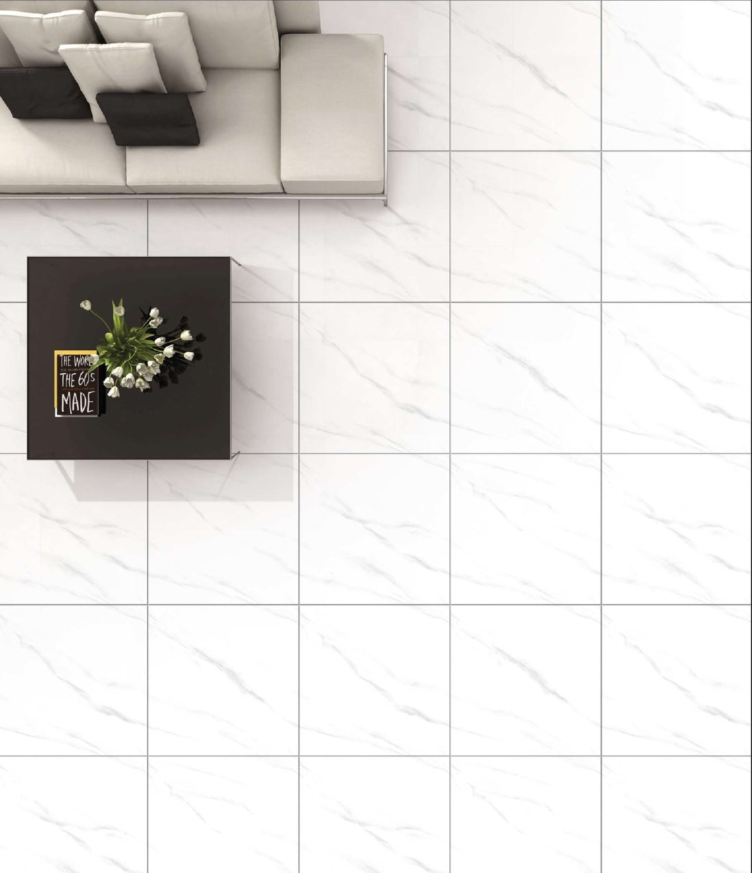 Oreal OR66001 (4 Face) Gloss Porcelain Tile - 60x60 - 1.44/4