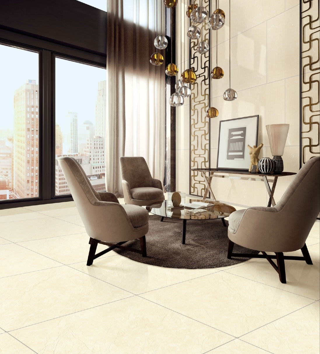 Oreal OR66058 (6 Face) Gloss Porcelain Tile - 60x60 - 1.44/4