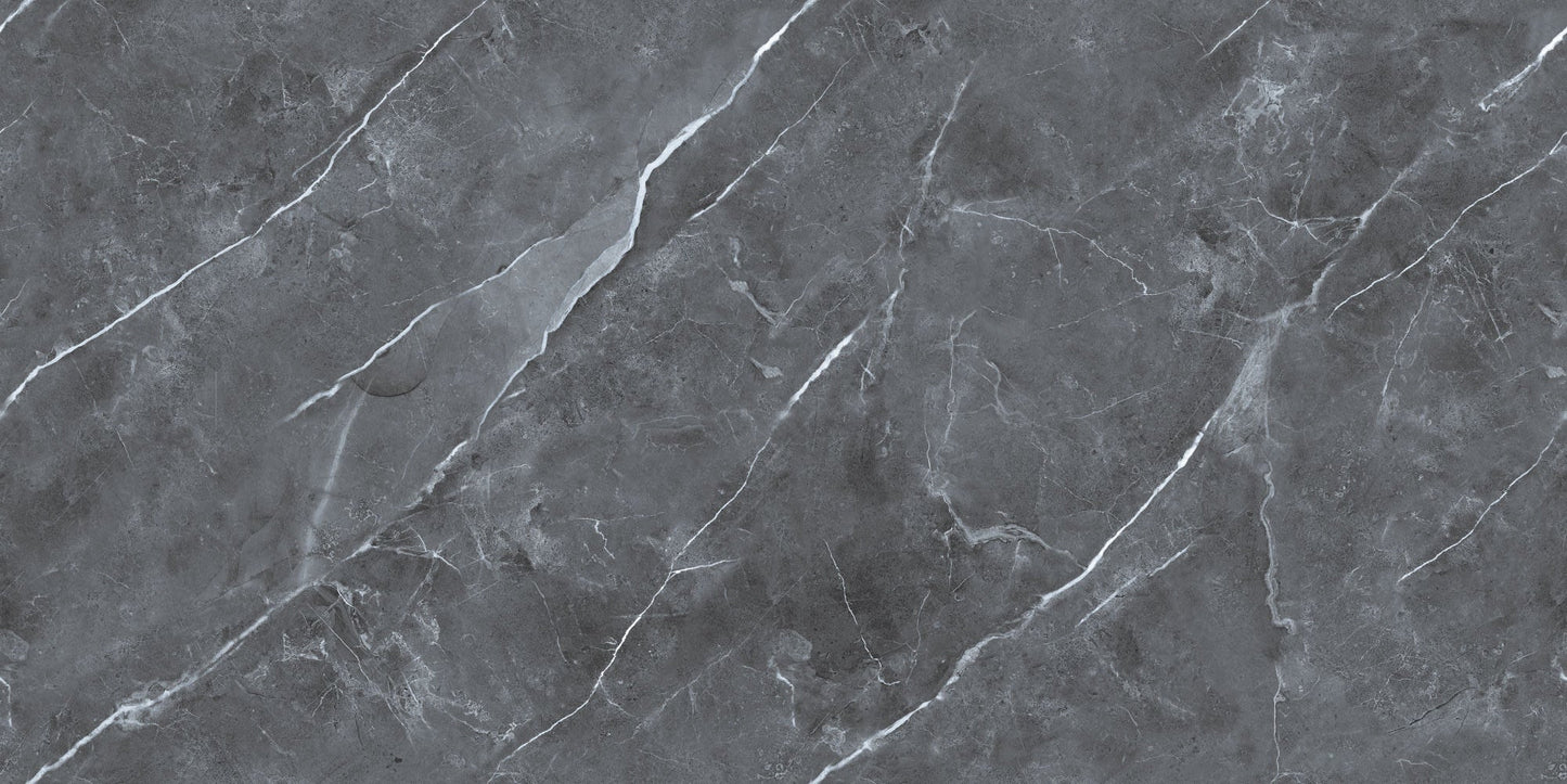 Ghani PG-12083 Pulpis Grey (3 Face) Gloss Porcelain Tile - 60x120 - 1.44/2