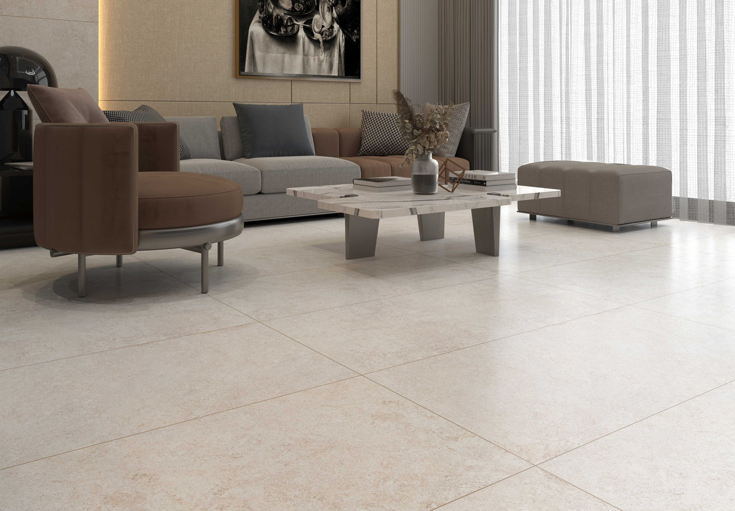 Orient Roca Hauteville (4 Face) Matt Porcelain Tile - 60x120 - 1.44/2